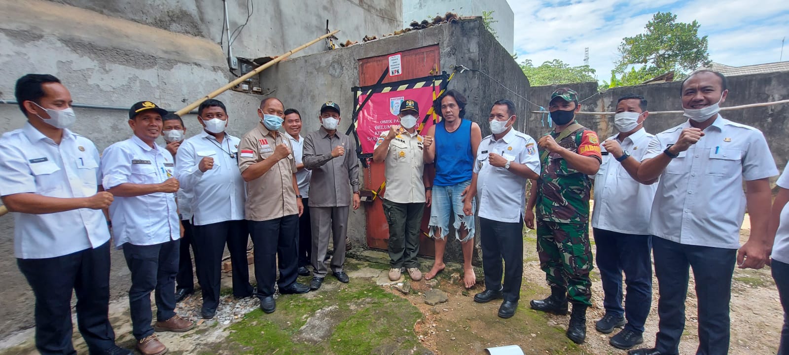 Penyegelan Sarang Burung Walet di Betung